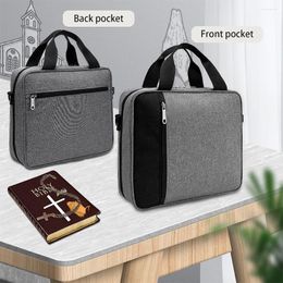 Storage Bags Carrying Bag Portable School Work Notebook Book Case Shoulder Strap Document Protective Organizer Pouch