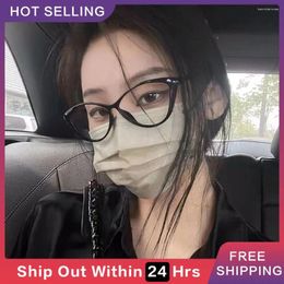 Sunglasses Blue Light Blocking Fashion Design Chic Womens Korean Glasses Polygon Frame Nearsighted Trendy Style