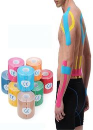 Kinesio Tape Muscle Bandage Sports Kinesiology Tape Roll Elastic Adhesive Strain Injury Muscle Sticker Kinesiology9742934