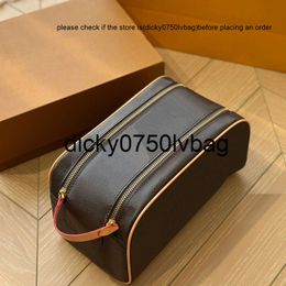 louiseViutionBag Luis Vuittons Bag Makeup Viton Bags Lvse Make Up Cosmetic Designer Toiletry Pouch Women Leather Fashion All-match Small Fresh Daily