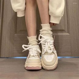 Casual Shoes Fashion Coloured Small White 2024 Spring Comfortable Thick Sole Increase Versatile Sports Women's