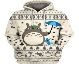 PLstar Cosmos totoro and friends 3D All Over Printed Shirts 3D Print HoodieSweatshirtZipper Man Women Merry Christmas hoodies C13902914