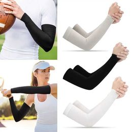 Sleevelet Arm Sleeves Warm Running Basketball Summer Cooling Sun Protection Outdoor Sports Q240430