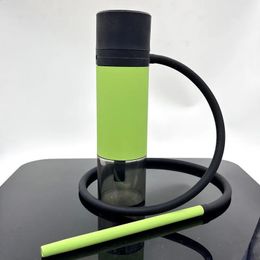 Acrylic Silicone Hookah Portable Bottle Shisha for Outdoor Car Beach Picnic Chicha Cup Narguile Accessories 240429