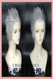 Game Devil May Cry 5 vergil Short Silver Grey Cosplay Wig011991513