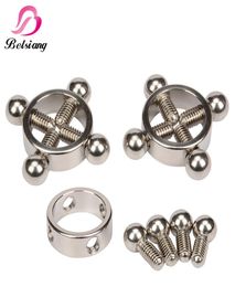 Adjustable Breast Nipple Clamps Clips Female Extreme Weight Stainless Nipple Clamps Chain Bdsm Bondage Sex Toys For Couples C181227497713