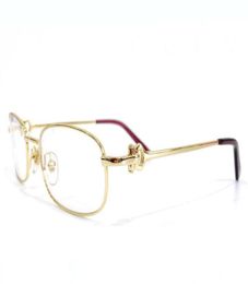 New fashion design optical eyewear 2606218 square metal frame simple popular style lightweight and comfortable to wear transparent9004616