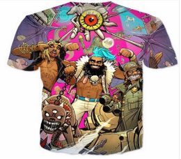 New Fashion Men Women FlatBush Zombies Funny 3D Tshirt Casual ShortSleeve TShirt Summer Tops ZC0958173860