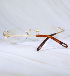 Vintage Clear Glasses Frame Men Women Luxury Designer Carter Reading Computer Office Decoration Eyeglasses for Wedding2799057