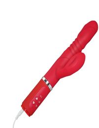 New Arrival 36 Plus 6 Modes Silicone Rabbit Vibrator 360 Degrees Rotating And Thrusting G Spot Dildo Vibrator Adult Sex Toys For W4991990