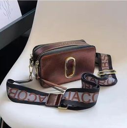 Designer bag Snapshot Multi-color Camera Bag Classics Mini Mark Bag Handbag Women's Wide Strap Shoulder Bag Fashion Luxury Leather Flash Strap top Texture Wallet1