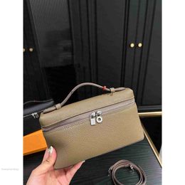 Loro Piano LP LorosPianasl Lp19 Luxury Quality 7A Shoulder Bag 1 Simple Zipper Decoration Opening Women Crossbody Shoulder Bag Designer Bag Classic