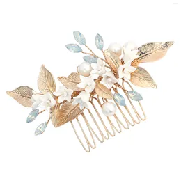 Hair Clips Wedding Bridal Jewellery Comb Smooth Teeth Strong Grip Headdress For Thick Curly Styling Decoration