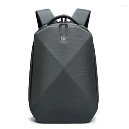 Backpack Chikage Hard-shell Business Male Korean 15.6L Laptop Bags Stylish Large-capacity Waterproof Multi-function Bag