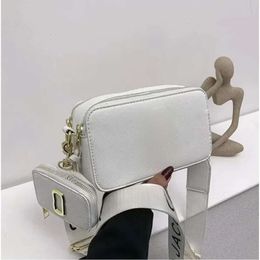 Multicolor Camera Bag Designer Handbags Women Wide Shoulder Straps Shoulders Bags Wallet Brand Cross Body Flap 2444