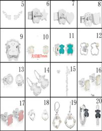 2020 100 925 Sterling Silver Bear Stud Earrings Classic Pierced Stud Earrings Jewellery Manufacturers Whole 25392175