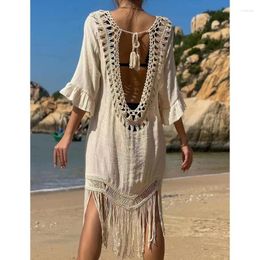 Women Beach Crochet Cover Up Swimsuit Bikini For Summer