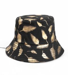 Summer Bucket Hat Fisherman cap women Men Gift wide brim Floral Universal Outdoor Travel Sun beach hats GGA46428597168