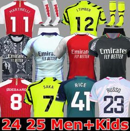 24 25 camisas de futebol saka
