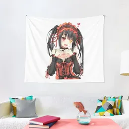 Tapestries Tokisaki Kurumi Date A Live Heart Tapestry Art Mural Decoration For Home Nordic Decor