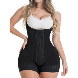 Waist Tummy Shaper Body shape female abdominal control Fajas Colombianas high compression waist body shape tight fitting corset hip lifter Q240430