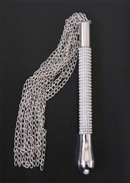 Metal Chains Whip Flogger Ass Spanking Bondage Slave Restraints In Adult Games Couples Flirting Fetish Sex Toys For Women Men Gay2031108