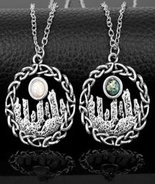 Chains Dongsheng Outlander Necklace Scotland National Floral Pendants Necklaces Women Retro Style Beads 305138595