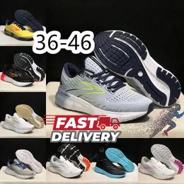 Designer shoes Running Shoes Mens Women Ghost Triple Black White Grey Yellow Orange Trainers Glycerin Free shipping