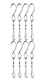 10 Pack Swivel Hooks Clips S Hooks Smooth Spinning for Hanging Wind Spinners Wind Chimes Crystal ers Party Supply Rotatin6035581