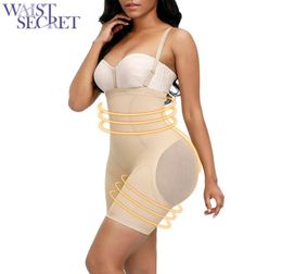 WAIST SECRET Seamless Women Body Shaper High Waist Slimming Tummy Control Slimming Tummy Underwear Hip Butt Lifter Shapewear Y20071873564