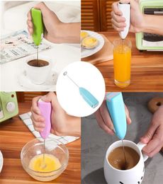 electric milk frother automatic cream whipper coffee shake mixer electric handheld cappuccino egg beater drink blender5862217