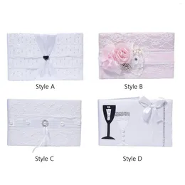 Party Supplies European Style Wedding Guest Book Portable Baby Shower Signing For Reception