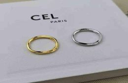 Rings New Designer Plain Thin Pair Minimalist Ins Minority Design Fashionable Tail Irregular 4484909