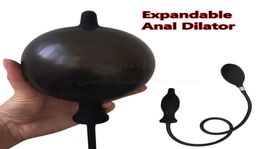 New Inflatable Butt Plugs Expandable Anal Dilator Massager Inflate Anal Plug Anus Dildos Buttplug Sex Toy for Men Woman Gay D181112342374