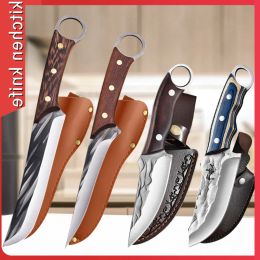 Albums Stainless Steel Meat Cleaver Shar Outdoor Camping Knife Boning Knife Slicing Knife Fish Knife Household Fruit Knife