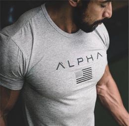 New Brand Clothing Gyms Tight T-shirt Mens Fitness t-shirt Homme Gyms t shirt Men fitness fit Summer Top63188078676