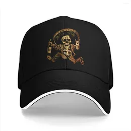Ball Caps Pure Colour Dad Hats Posada Day Of The Dead Outlaw Men's Hat Sun Visor Baseball Mexican Skull Santa Muerte Peaked Cap