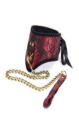 Fabric Leather Dog Collar Slave Bondage Restraint Belt In Adult Games For Couples Fetish Erotic Sex Products Flirting Toys For Wom7230249