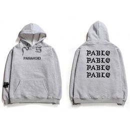 New 2019 Club Brand Hoodie Sweatshirts Women Paranoid Letter Print Hoodies Men West Hooded Anti Social Hoody207W5041402