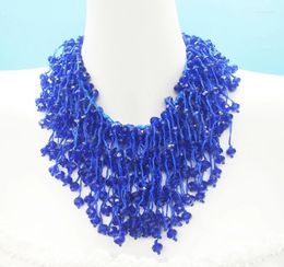 Choker Arrived -selling Nigerian Beads Wedding African Jewellery 20"