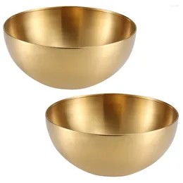 Dinnerware Sets Stainless Steel Kitchen Noodle Bowl Mixing Serving Vegetable Nesting Bowls Soup Container Sauces Rice