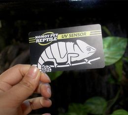 Reptile UVB Light Lamp Bulb Test Card UV Tests Paper Reptiles Terrarium Lamp Life Effective Tester Metre Pet Supplies2942152