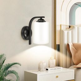 Wall Lamp Nordic Modern Led Sconce Light Indoor Lighting Fixture For Bedside Bedroom Bathroom Porch Decor