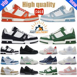 Designer Sneaker casual for Men Running Trainer Outdoor Shoe top Quality Platform Shoes Leather flat unisex comfortable luxury 36-45 bigsize Unisex Classic