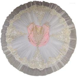 Stage Wear Professional Ballet Tutu Girls Platter Pancake Ballerina Party Dress Adult Women Child Kids Dance Costume