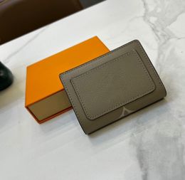 New model wallet zipper bag Womens wallets are short simple versatile Coin Purses Cardholder wallet designer woman handbags mens purse