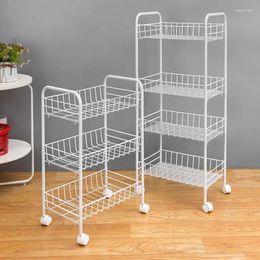 Kitchen Storage 2/3 Tiers Movable Home Organiser Rolling Tool Racking Trolley Utility Carts