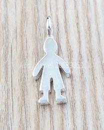 Silver Sweet Dolls Pendant Authentic 925 Sterling Silver pendants Fits European Style Gift Andy Jewel 5159001534373571