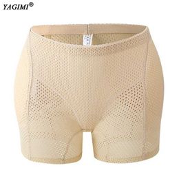 Waist Tummy Shaper YAGIMI Booty Hip Enhancer Invisibla Lift Butt Shaper Padding Panty Push Up Boyshorts Shapewear Panties Hip Padding Q240430