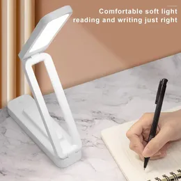 Table Lamps Led Desk Light Wireless Rechargeable Lamp With Dimmable Brightness For Reading Flicker-free Foldable Home